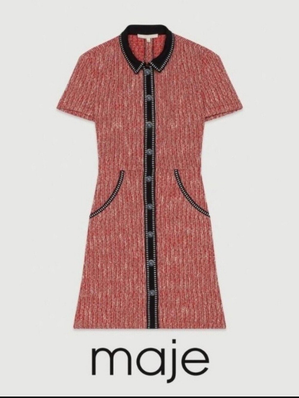 Maje Renati Tweed Dress